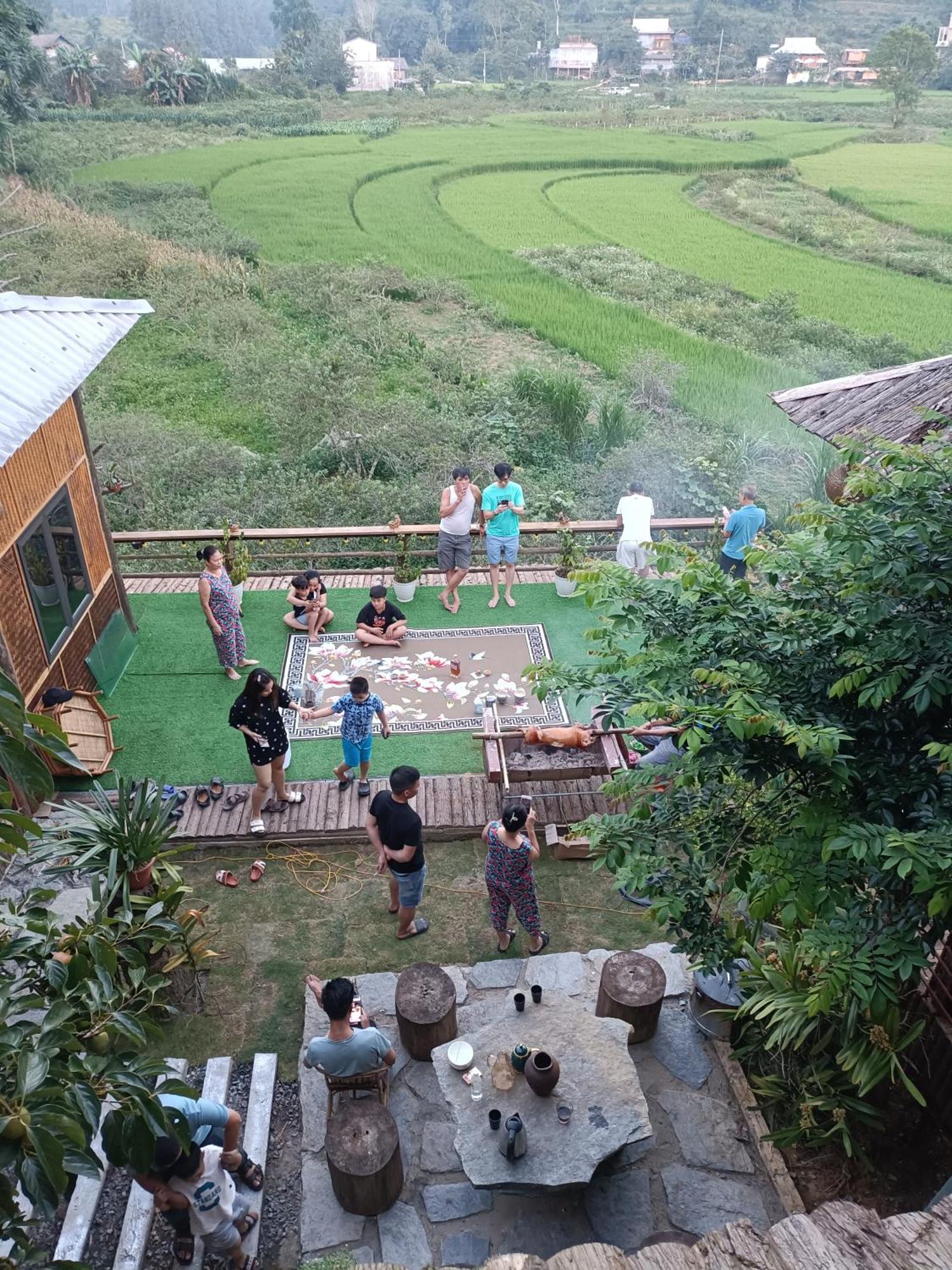 Hotel Moc'S House Bac Ha  Exterior foto